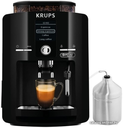 Эспрессо кофемашина Krups Quattro Force EA82F010 фото 3