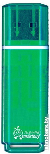USB Flash Smart Buy Glossy Green 16GB (SB16GBGS-G) фото 3