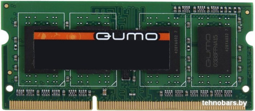Оперативная память QUMO 4GB DDR3 SO-DIMM PC3-12800 (QUM3S-4G1600C11) фото 3