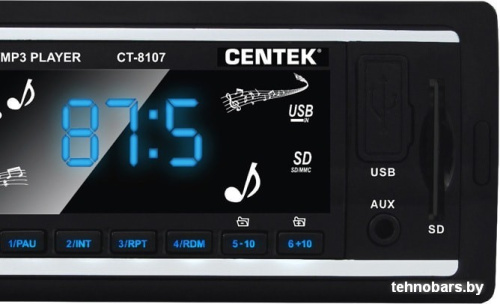 USB-магнитола CENTEK CT-8107 фото 5