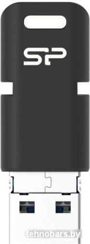 USB Flash Silicon-Power Mobile C50 64GB (черный) фото 3