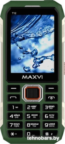 Мобильный телефон Maxvi T12 (зеленый) фото 4