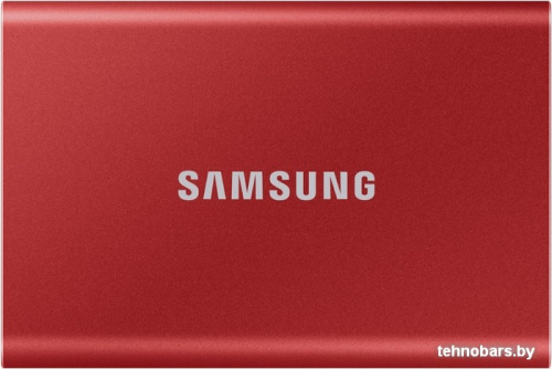 Внешний накопитель Samsung T7 500GB (красный) фото 3