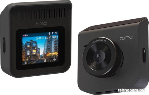 Автомобильный видеорегистратор 70mai Dash Cam A400 + камера заднего вида RC09 (серый) фото 5
