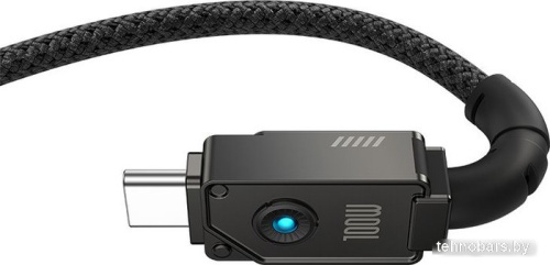 Кабель Baseus Unbreakable Series Fast Charging Data Cable 100W USB Type-A - USB Type-C (2 м, черный) фото 5