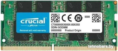 Оперативная память Crucial Basics 8GB DDR4 SODIMM PC4-21300 CB8GS2666 фото 3