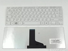 Клавиатура для ноутбука Toshiba L800, L830, белая