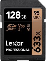 Карта памяти Lexar Professional 633x SDXC LSD128CB633 128GB