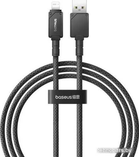 Кабель Baseus Unbreakable Series USB Type-A - Lightning (1 м, черный) фото 4