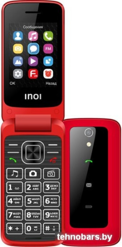 Мобильный телефон Inoi 245R (красный) фото 3