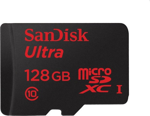 Карта памяти SanDisk Ultra microSDXC UHS-I (Class 10) 128GB (SDSDQUI-128G-G46) фото 4
