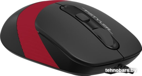 Мышь A4Tech Fstyler FM10 (черный/красный) фото 4