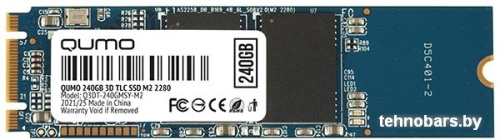 SSD QUMO Novation 3D TLC 240GB Q3DT-240GMSY-M2 фото 3