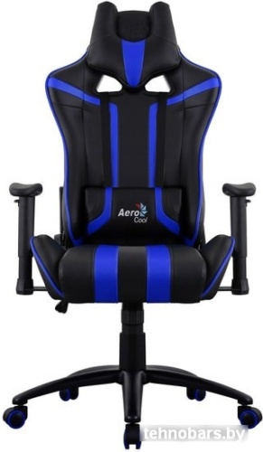 Кресло AeroCool AC120 AIR (черный/синий) фото 3