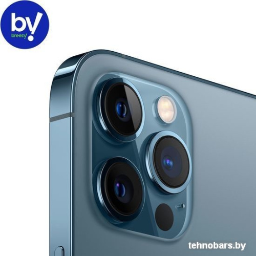 Смартфон Apple iPhone 12 Pro Max 256GB Воcстановленный by Breezy, грейд A (тихоокеанский синий) фото 5
