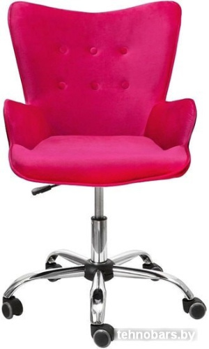 Кресло AksHome Белла (розовый велюр) фото 4