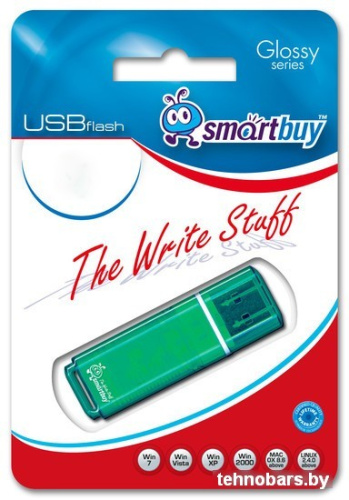 USB Flash Smart Buy Glossy Green 4GB (SB4GBGS-G) фото 4