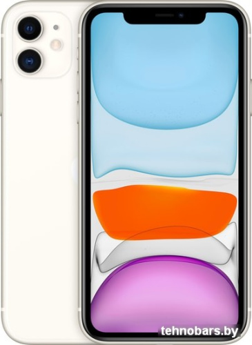 Смартфон Apple iPhone 11 128GB (белый) фото 3