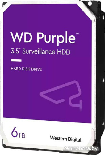 Жесткий диск WD Purple 6TB WD64PURZ фото 3