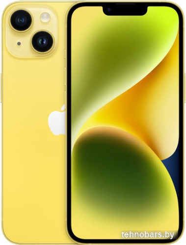 Смартфон Apple iPhone 14 128GB (желтый) фото 3