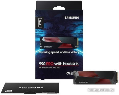 SSD Samsung 990 Pro с радиатором 4TB MZ-V9P4T0CW фото 5