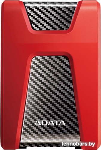 Внешний жесткий диск A-Data DashDrive Durable HD650 2TB (красный) фото 3
