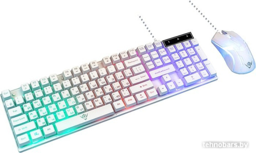 Клавиатура + мышь Nakatomi KMG-2305U (белый) фото 4