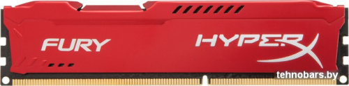 Оперативная память Kingston HyperX Fury Red 4GB DDR3 PC3-12800 (HX316C10FR/4) фото 3