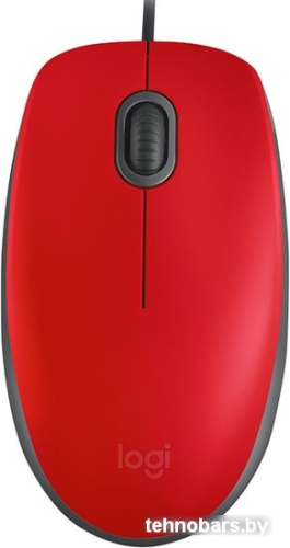 Мышь Logitech M110 Silent (красный) фото 3