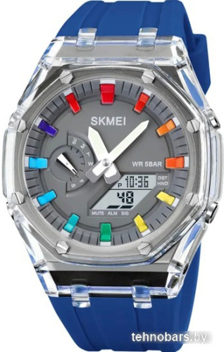 Наручные часы Skmei 2100 (синий) фото 3