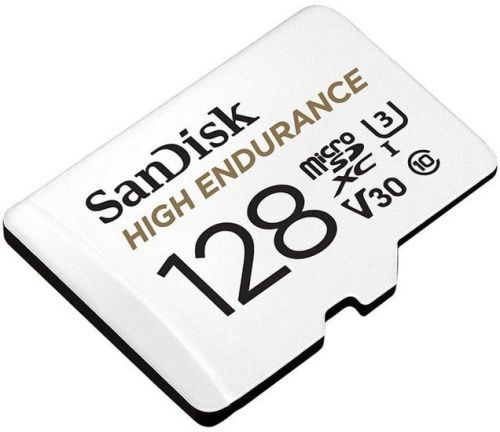 Карта памяти SanDisk High Endurance microSDXC SDSQQNR-128G-GN6IA 128GB (с адаптером) фото 6