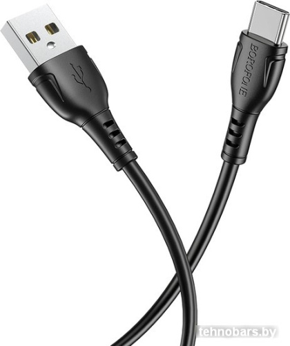 Кабель Borofone BX51 USB Type A - USB Type C (1 м, черный) фото 3