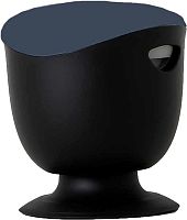 Офисный стул Chair Meister Tulip (черный пластик, серый)