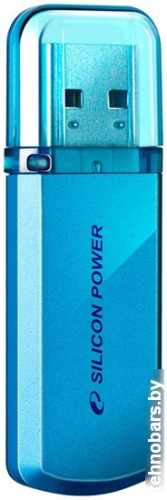 USB Flash Silicon-Power Helios 101 Blue 64GB (SP064GBUF2101V1B) фото 3
