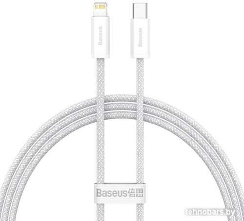 Кабель Baseus Lightning - USB Type-C CALD000002 (1 м, белый) фото 3