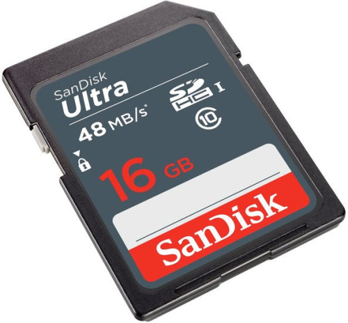 Карта памяти SanDisk Ultra SDHC Class10 16GB [SDSDUNB-016G-GN3IN] фото 4