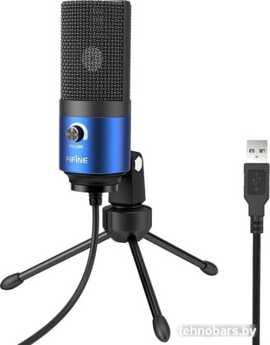 Микрофон FIFINE K669 (синий) фото 3