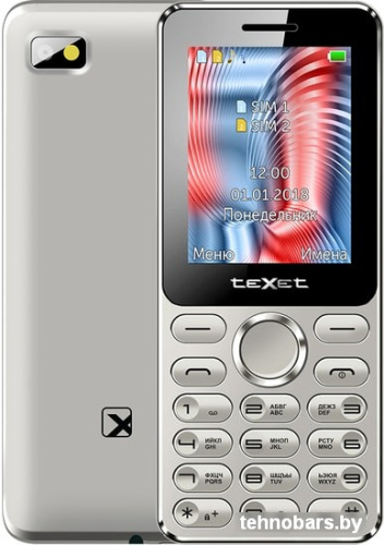 Мобильный телефон TeXet TM-212 (серый) фото 3