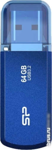 USB Flash Silicon-Power Helios 202 64GB (синий) фото 3