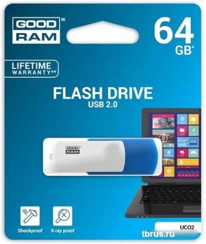 USB Flash GOODRAM UCO2 64GB [UCO2-0640MXR11] фото 6