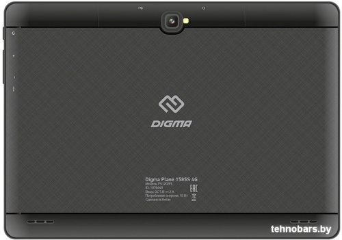 Планшет Digma Plane 1585S PS1202PL 8GB 4G (черный) фото 5
