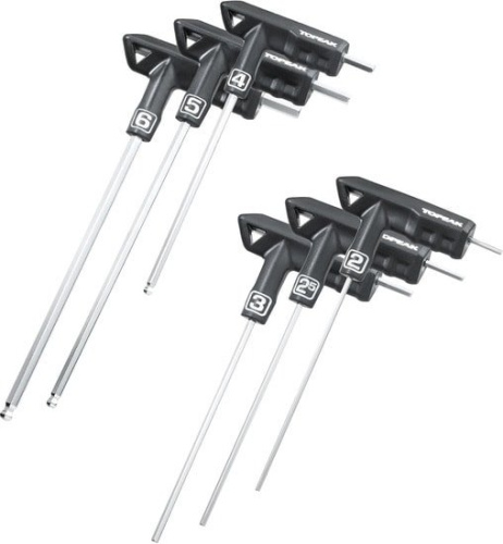 Набор ключей Topeak T-Handle Duohex Wrench Set TPS-SP01 (6 предметов)
