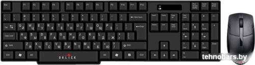 Мышь + клавиатура Oklick 200 M Wireless Keyboard & Optical Mouse фото 3