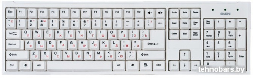 Клавиатура SVEN Standard 303 White фото 3