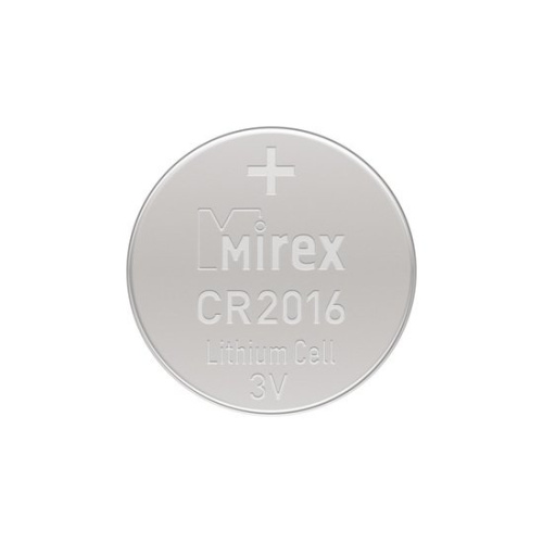 Батарейка Mirex CR2016 литиевая блистер 2 шт 23702-CR2016-E2 фото 4