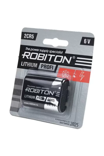 Батарейка (элемент питания) Robiton PROFI R-2CR5-BL1 2CR5 BL1, 1 штука