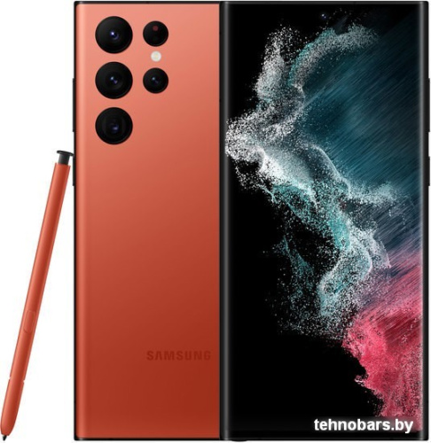 Смартфон Samsung Galaxy S22 Ultra 5G SM-S908B/DS 12GB/1TB (красный) фото 3