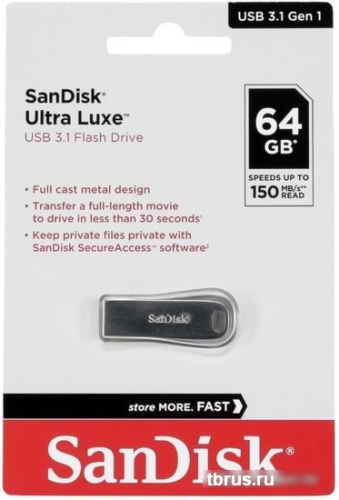 USB Flash SanDisk Ultra Luxe USB 3.1 64GB фото 7