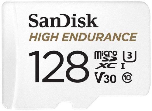 Карта памяти SanDisk High Endurance microSDXC SDSQQNR-128G-GN6IA 128GB (с адаптером) фото 5