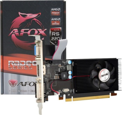 Видеокарта AFOX Radeon R5 220 1GB DDR3 AFR5220-1024D3L5 фото 4